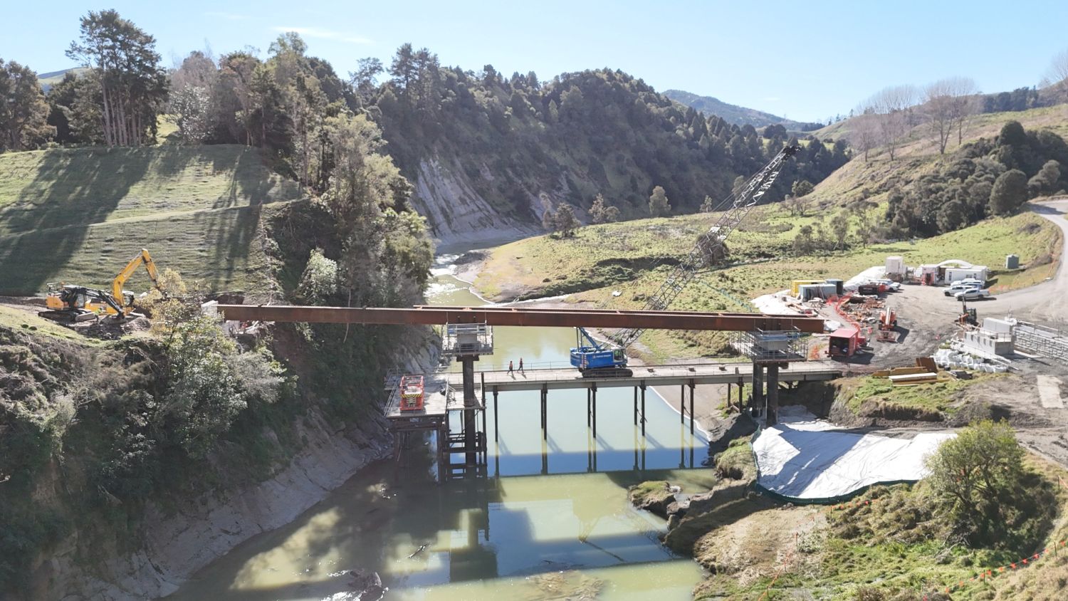 St Leger Bridge progress