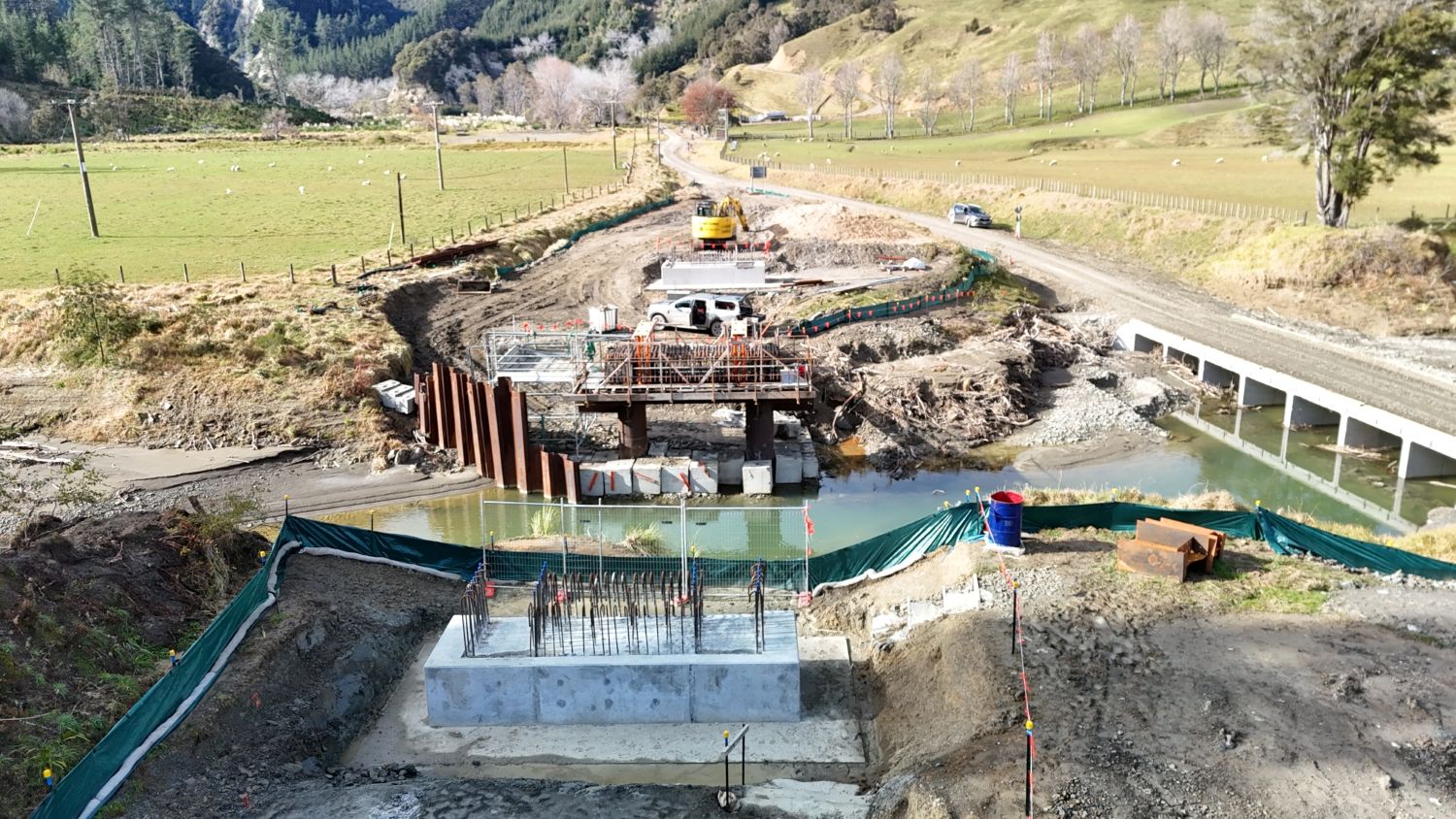 Greys Bridge progress